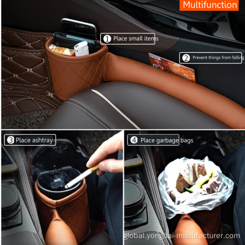 Car Seat Gap Filler Leather car seat slot storage Manufactory